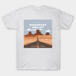 Monument Valley National Park Travel Sticker T-Shirt